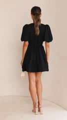 Erin Mini Dress - Black