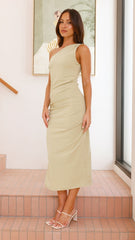 Alaina Midi Dress - Sage