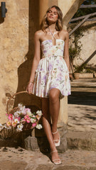 Sandy Mini Dress - Botanical Bloom