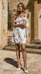 Delta Mini Dress - Botanical Bloom