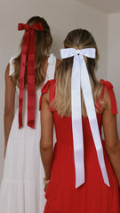 Lala Hair Bow - White