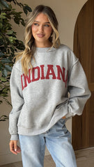 Indiana Crewneck Sweater - Grey