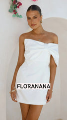 Briella Mini Dress - White