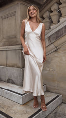 Sofia Maxi Dress - Champagne