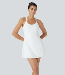 Plush Backless Active Dress-Easy Peezy Edition