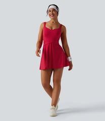 Airy 2-in-1 Cool Touch Mini Tennis Active Dress with Pocket-Easy Peezy Edition-UPF50+
