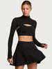 Lace Mock-Neck Shrug