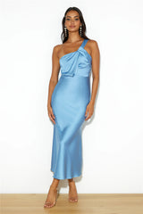 Adore Sunsets Midi Dress Blue