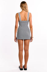 Brittney Black Mini Dress