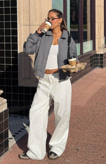 Lila Off White Buckle Pants