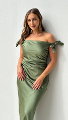 Frida Maxi Dress - Olive