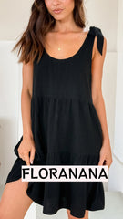 Adina Mini Dress - Black