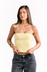 Romeo Yellow Corset Top